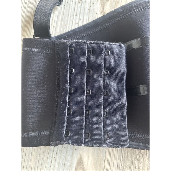 Vanity Fair Full Coverage Black Strapless Bra With Wire Removable Straps  42D - Picture 6 of 10